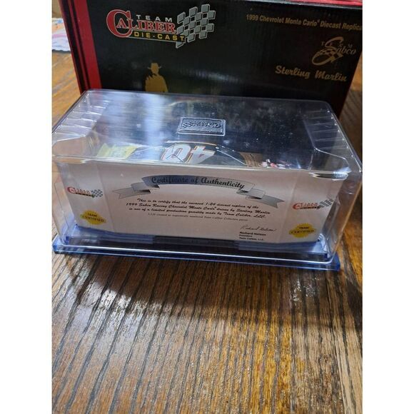 Vintage 99 Team Caliber Sterling Marlin John Wayne Institute Die Cast Nascar - Picture 6 of 10